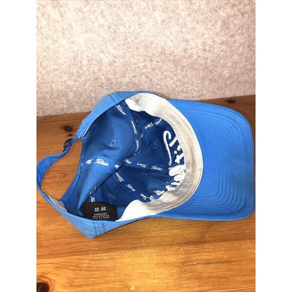 Titleist Woodland Hills CC Golf Hat Cap Blue Strapback Athletic MAGA - Picture 6 of 6